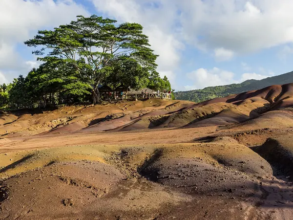 The Seven Coloured Earths at Chamarel